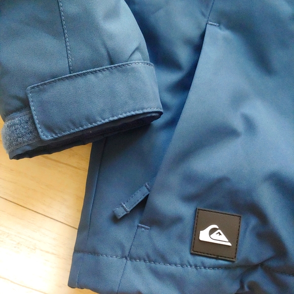 Quiksilver NEW boys Mission Print Block Snow Jacket - Picture 4 of 11